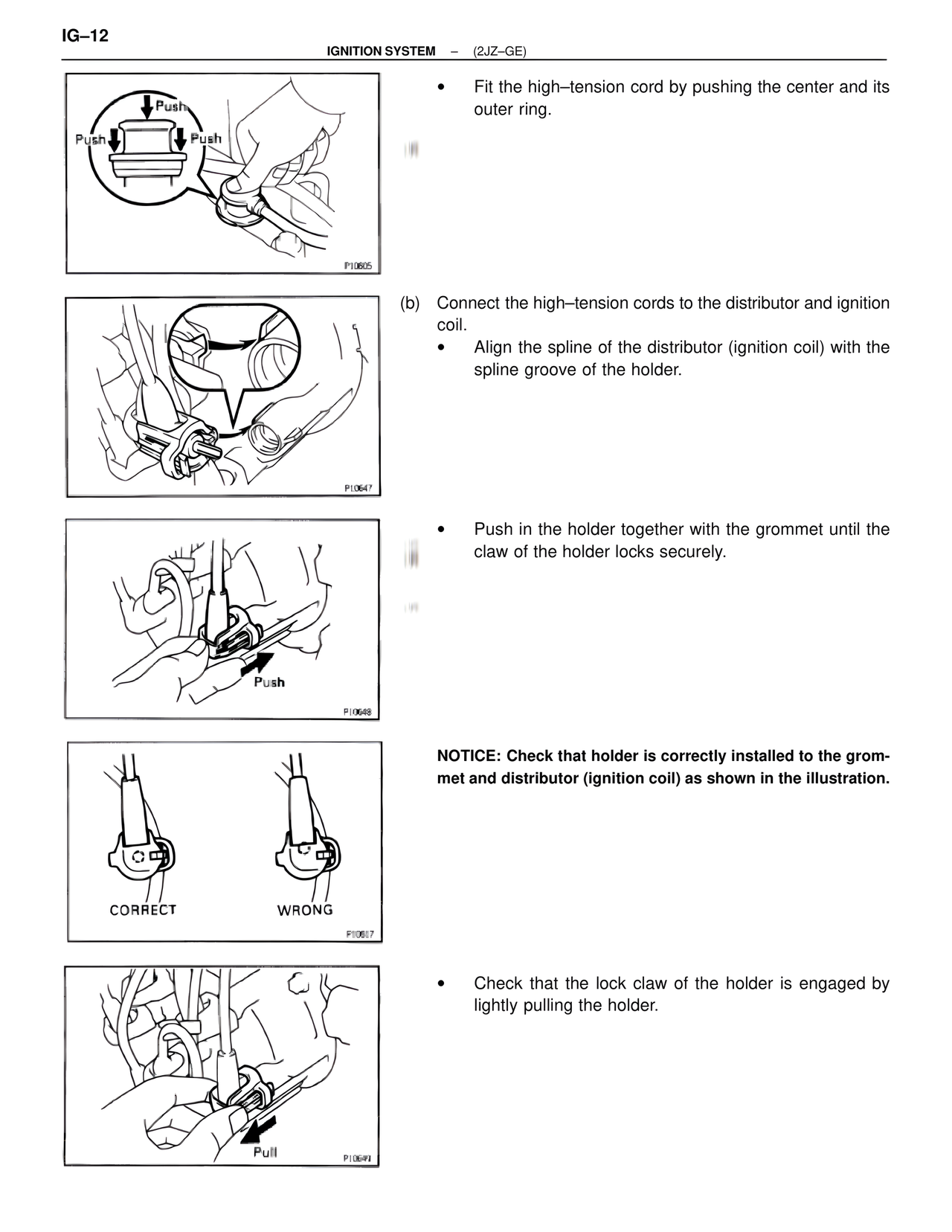 Ignition System 2JZ-GE page 12