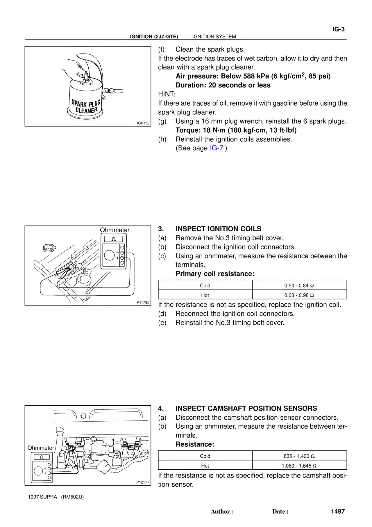 Ignition 1997 Supplement page 3