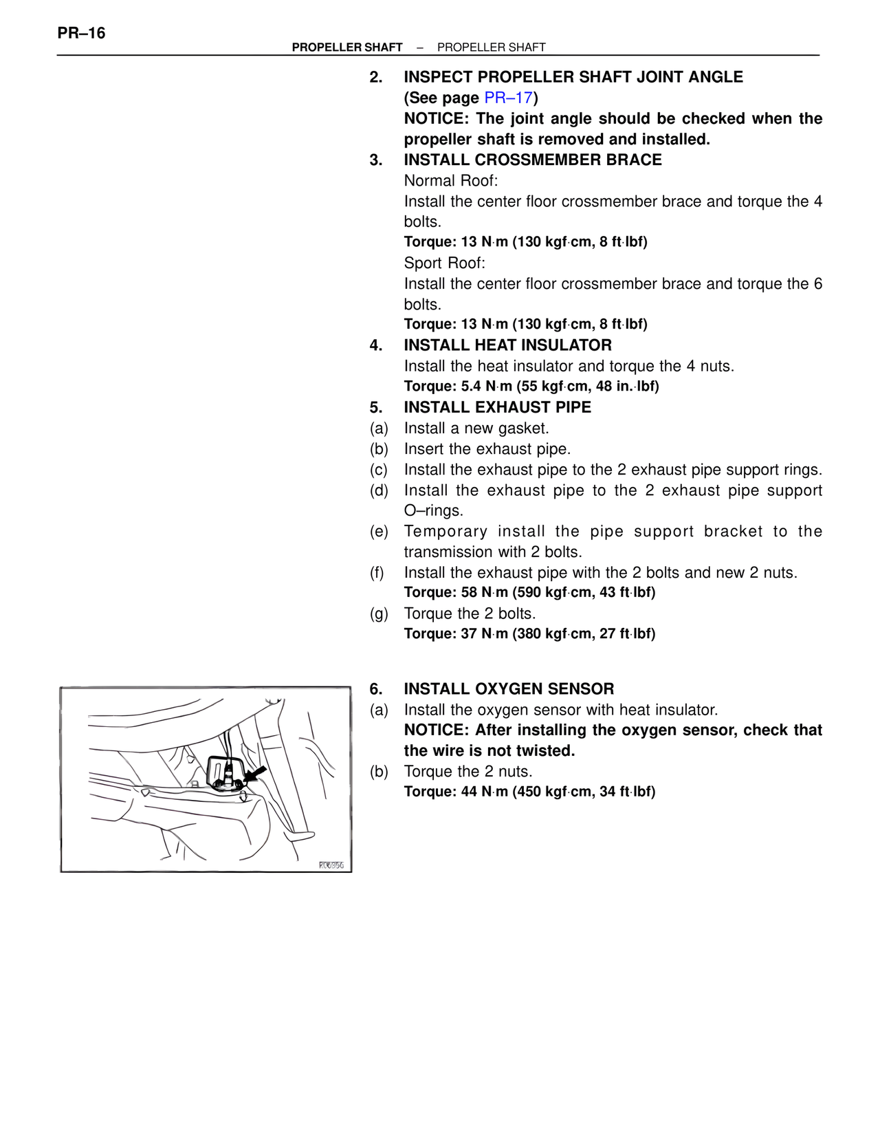 Propeller Shaft page 17