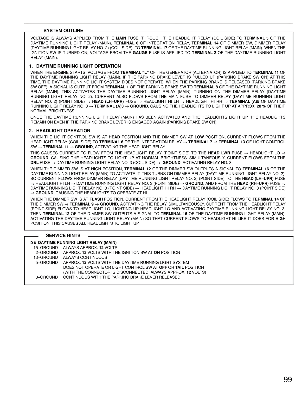 Wiring Diagrams page 97