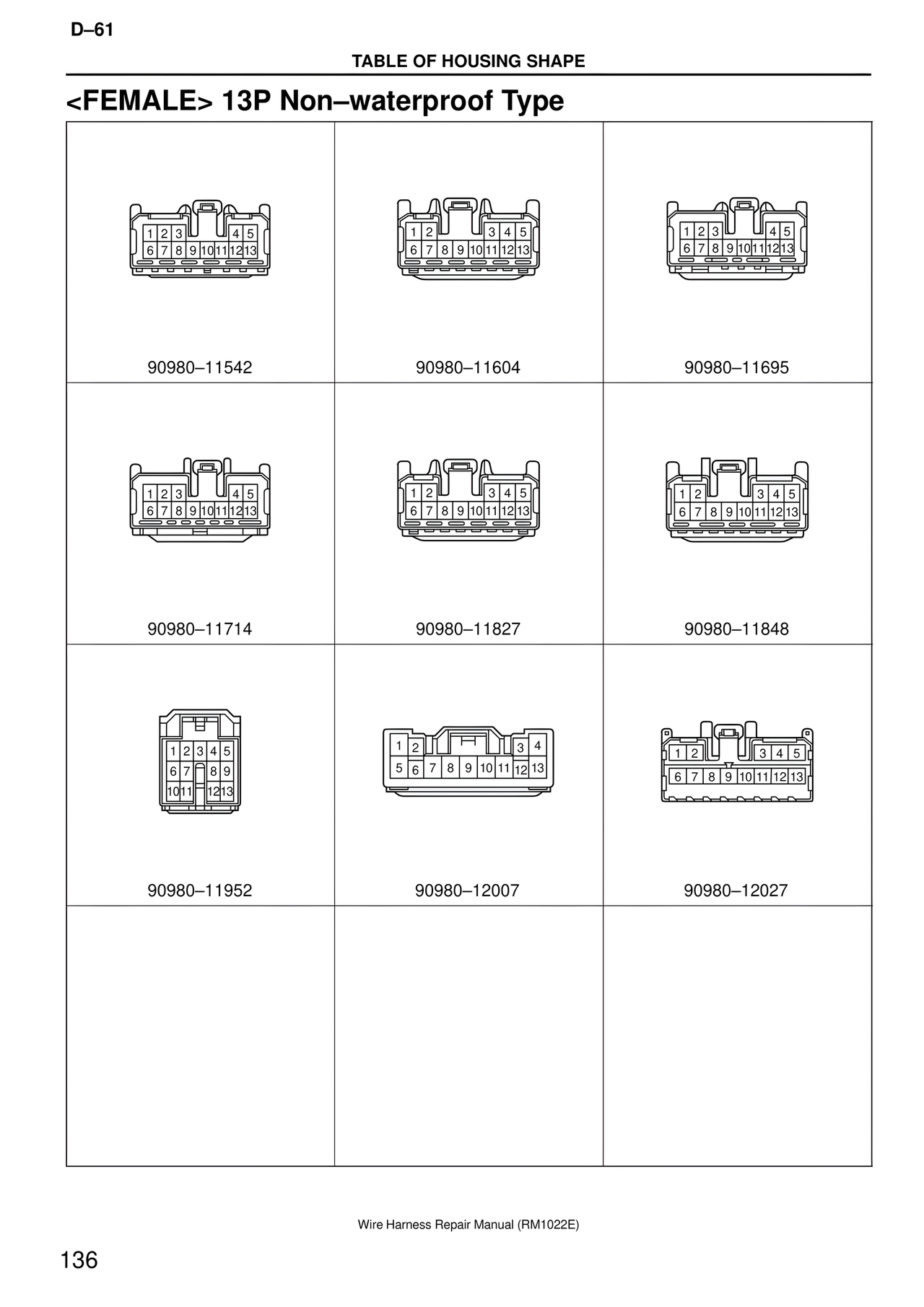 Wire Harness page 136