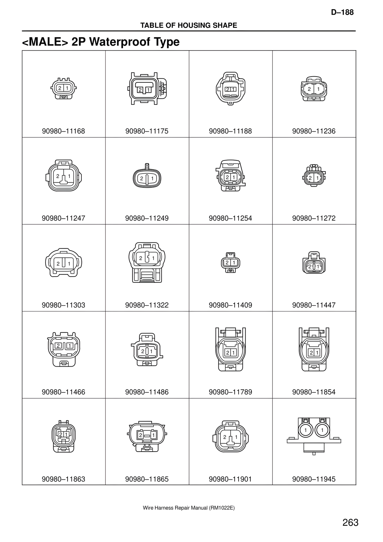 Wire Harness page 263