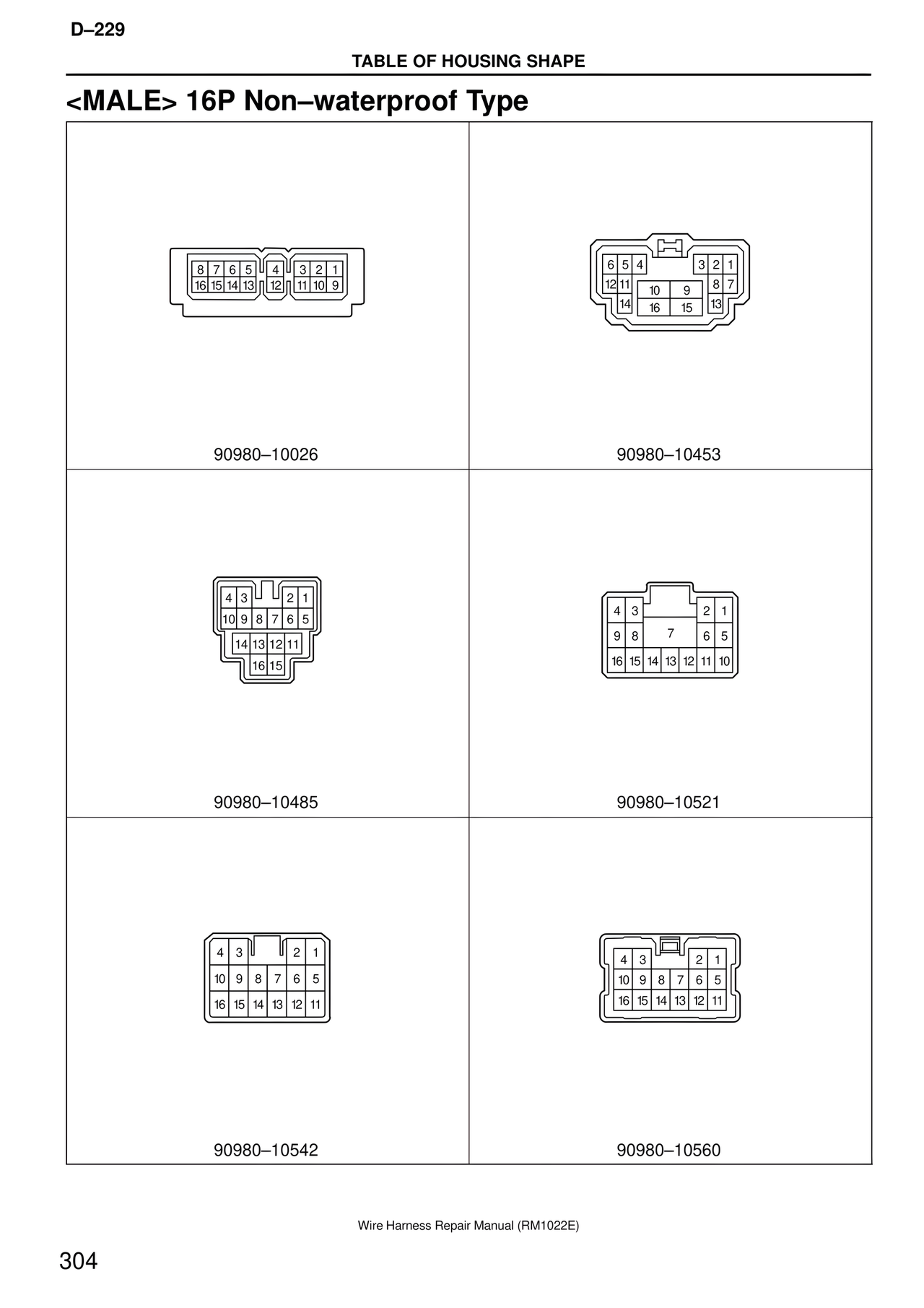 Wire Harness page 304